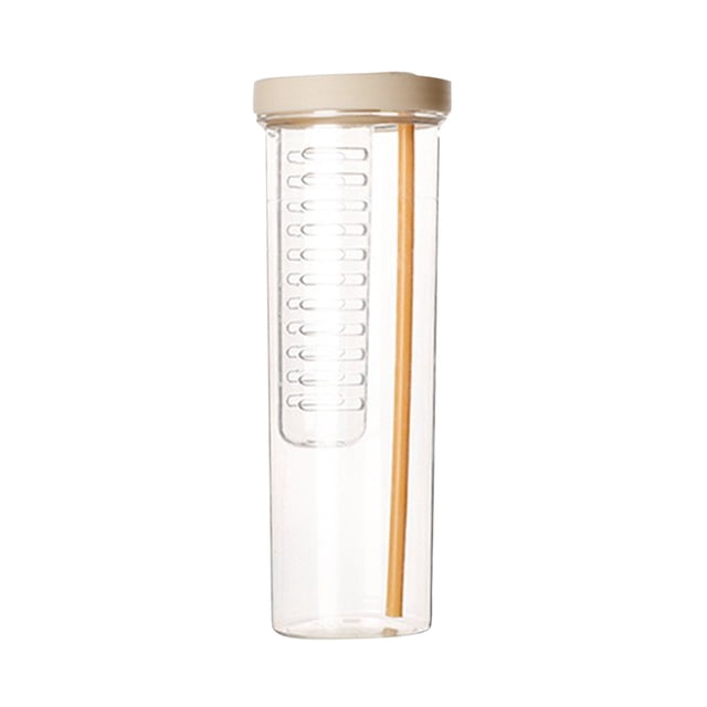 Agiferg Plastic Straw Water Cup High Color Value Student Handy Cup High Temperature Resistant Plastic Cup With Straw