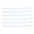thumbnail image 3 of Sheet Binding Comb, 20Pcs Pretty Colour Spiral Binding Coil  For Paper White, 3 of 8