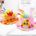 thumbnail image 4 of kurtrusly Complete Easter Hat Making Kit Eco-Friendly Non-Woven For Children Eco-friendly Easter Hats Are blue, 4 of 6