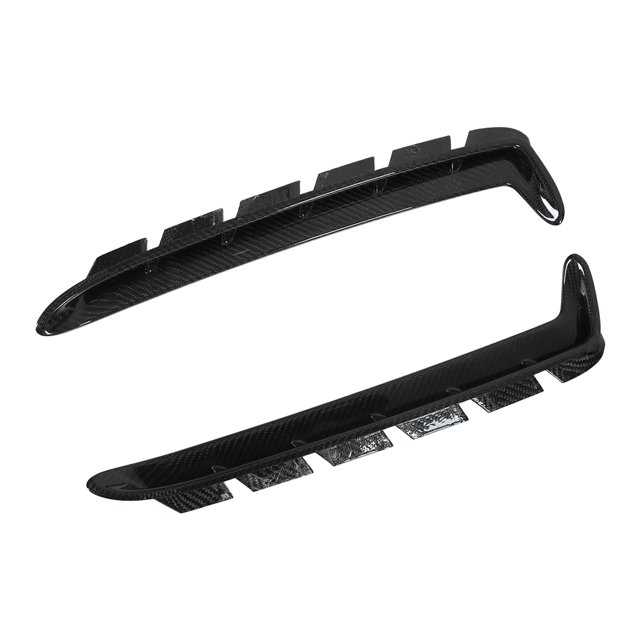 Side Air Outlet Cover, Side Air Vent Trim Carbon Fiber Wearproof 2pcs Durable For Upgrade Replacement For GT350 2018-2021