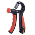 thumbnail image 3 of Hand Grip Strengthener Finger Exerciser Fitness Hand Gripper  with Counter for Muscle Building, Musician, Guitar Black Red, 3 of 9