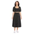 thumbnail image 2 of George Women's Button Front Midi Skirt, 2 of 6