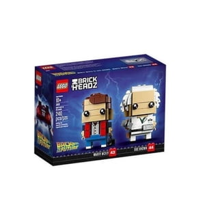 New Lego Brickheadz Marty McFly & Doc Brown 240-Piece 41611 10+ Building Toy
