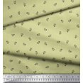 thumbnail image 2 of Soimoi Poly Georgette Fabric Artistic Floral Shirting Print Sewing Fabric Yard 52 Inch Wide, 2 of 3