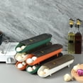 thumbnail image 4 of Oleegame 2PC Produce Storage Refrigerator Egg Freshness Storage Box Egg Tray Drawer Kitchen Egg Box Can Be Multi Layer Stacked Rolling Timer Egg Carton Green, 4 of 9
