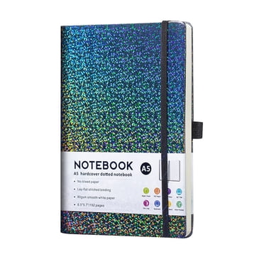 Clearance! Notebooks for School Glitter Never Peel Off Journal for Girls College Ruled A5 Hardcover Notebooks for Teens Women Writing Note Taking School One Size Multi-Color