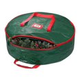 thumbnail image 1 of Christmas Wreaths Bag Artificial Garlands Ornaments Storage Container Home Red, 1 of 9