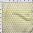 thumbnail image 4 of oneOone Georgette Viscose Fabric Triangle Geometric Print Fabric By Yard 42 Inch Wide, 4 of 5