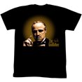 thumbnail image 1 of Godfather Glowing And Showing Black Adult T-Shirt, 1 of 1