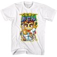 thumbnail image 1 of River City Ransom Japanese Art White Adult T-Shirt, 1 of 2
