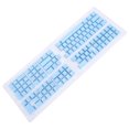 thumbnail image 1 of French Keyboard Keycap 132 Keys, Applicable Keyboards for 61, 64, 68, 84, 87, 96, 98, 100, 104, 108 Keyboards, Mechanical Keyboard Keycaps, Easy To Replace, for Office Home, 1 of 7