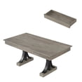 thumbnail image 1 of 71-Inch Dining Table for 6-8 People,Wooden Kitchen Table with 2 Drawers,Rectangular Farmhouse Dinner Table, 1 of 8