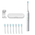 thumbnail image 2 of Dvkptbk 8 Brush Head-6 Gears with Bracket and Travel Case-Usb Charging Model Electric Toothbrush-Fully Automatic Charging Sound Wave Soft Bristle Brush Electric Toothbrush Kitchen & Dining, 2 of 9