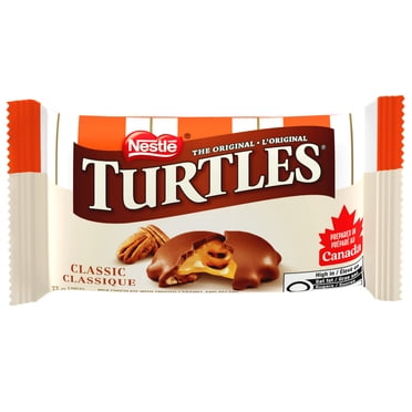 TURTLES 2-Piece Bar, Caramel & Pecans Draped In Chocolate