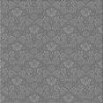 thumbnail image 1 of Ahgly Company Tapis d'Intérieur Lavable en Machine Carré Gris Carbone, 4 Pieds Carré, 1 of 7