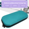 thumbnail image 4 of Shengyu Stethoscope Storage Bag Shockproof Mesh Organizer Zipper Solid Color EVA Safe Multi-functional Outdoors Home Supplies blue, 4 of 7