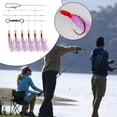 thumbnail image 2 of 6 Pcs Sea/Freshwater Fishing Sabiki Rigs String Hook Flash Luminous String Hook, 2 of 5