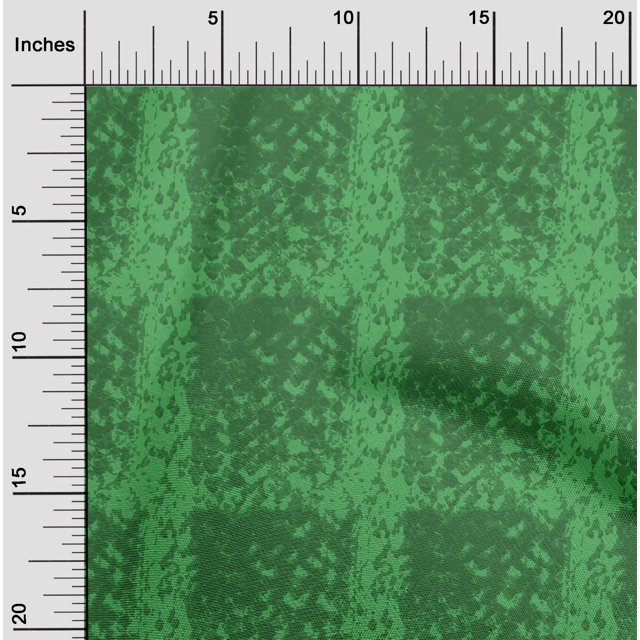 oneOone Velvet Green Fabric Animal Skin Craft Projects Decor Fabric Printed By The Yard 58 Inch Wide-C2I