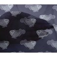 thumbnail image 4 of oneOone Viscose Chiffon Fabric Fish Block Print Sewing Fabric BTY 42 Inch Wide, 4 of 4