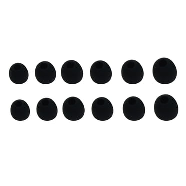 Mistaha 12 Pcs / 6 Paires Embouts d'Oreille de Rechange Embouts en Silicone pour Intra-Auriculaires