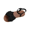 thumbnail image 2 of Wensltd Versatile Flat Sandals Women Solid Color Open Toe Outdoor Beach Sandals, 2 of 8