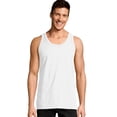 thumbnail image 1 of Hanes Homme ComfortWash Débardeur Sans Manches Teint en Pièce, 3TG, Blanc, 1 of 1