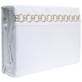 thumbnail image 1 of Johnson Home 300 Thread Count Egyptian Cotton Sheet Sets with Embroidery Details, 1 of 2