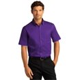 thumbnail image 1 of Port Authority Men's Short Sleeve SuperPro React Twill Shirt - W809, 1 of 1