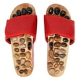 thumbnail image 2 of Acupressure Foot Massage Slippers Pain Relief Tool Arthritis Stress Red, 2 of 8