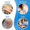 thumbnail image 4 of MesaSe Extra Soft Dog Cone for Dogs After Surgery - Breathable and Adjustable Recovery Collar for Large  Medium  and Small Dogs and Cats - Lightweight E-Collars - Elizabethan Collar for P, 4 of 9