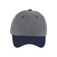 thumbnail image 2 of Two-Tone   Adjustable Baseball Cap, Charcoal Navy, 2 of 2