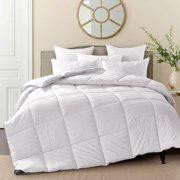 Puredown® All Season Down Comforter Stripe White