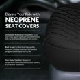 thumbnail image 5 of FH Group Custom Fit Neoprene Car Seat Covers for 2022-2024 Nissan Frontier Black Rear Seat, 5 of 5