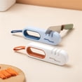 thumbnail image 4 of Portable Whetstone Kitchen Handheld Sharpener Reusable Ceramic Chef Gadgets House Professional Sharpening Stone BBQ Restaurant Grindstone Supplies Blue, 4 of 8