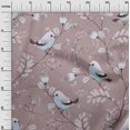 thumbnail image 3 of oneOone Rayon Dusty Gray Fabric Rooster Cock Craft Projects Decor Fabric Printed By The Yard 56 Inch Wide, 3 of 4