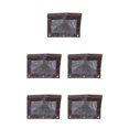 thumbnail image 2 of Decodeary Durable Pouch For Organizing Documents In Office Portable Zippered Pouch Brown 5Set, 2 of 6