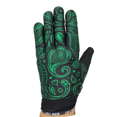 thumbnail image 1 of Gants de Moto Fast Mask Noirs avec Motif Cachemire Vert, 1 of 4