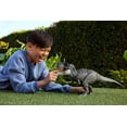 thumbnail image 2 of Jurassic World Rebirth Power Devour Tyrannosaurus Rex Dinosaur Figure, Constant Chomp Lights & Sound, 2 of 6