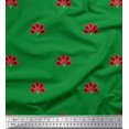 thumbnail image 1 of Soimoi Poly Georgette Fabric Artistic Floral Print Sewing Fabric Yard 42 Inch Wide, 1 of 5