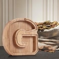 thumbnail image 3 of XZNGL Personalized Wooden Name Money Box Wooden Deposit Box Twenty Six English Letters, 3 of 6