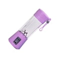 thumbnail image 2 of 380ML USB Rechargeable Juicer Bottle Juice fruit juicing Citrus Blender Vegetables Fruit Cup Milkshake Squeezers Reamers Bottle, 2 of 8