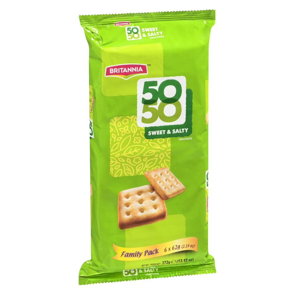 Britannia Fifty Fifty Family Pack 372 G