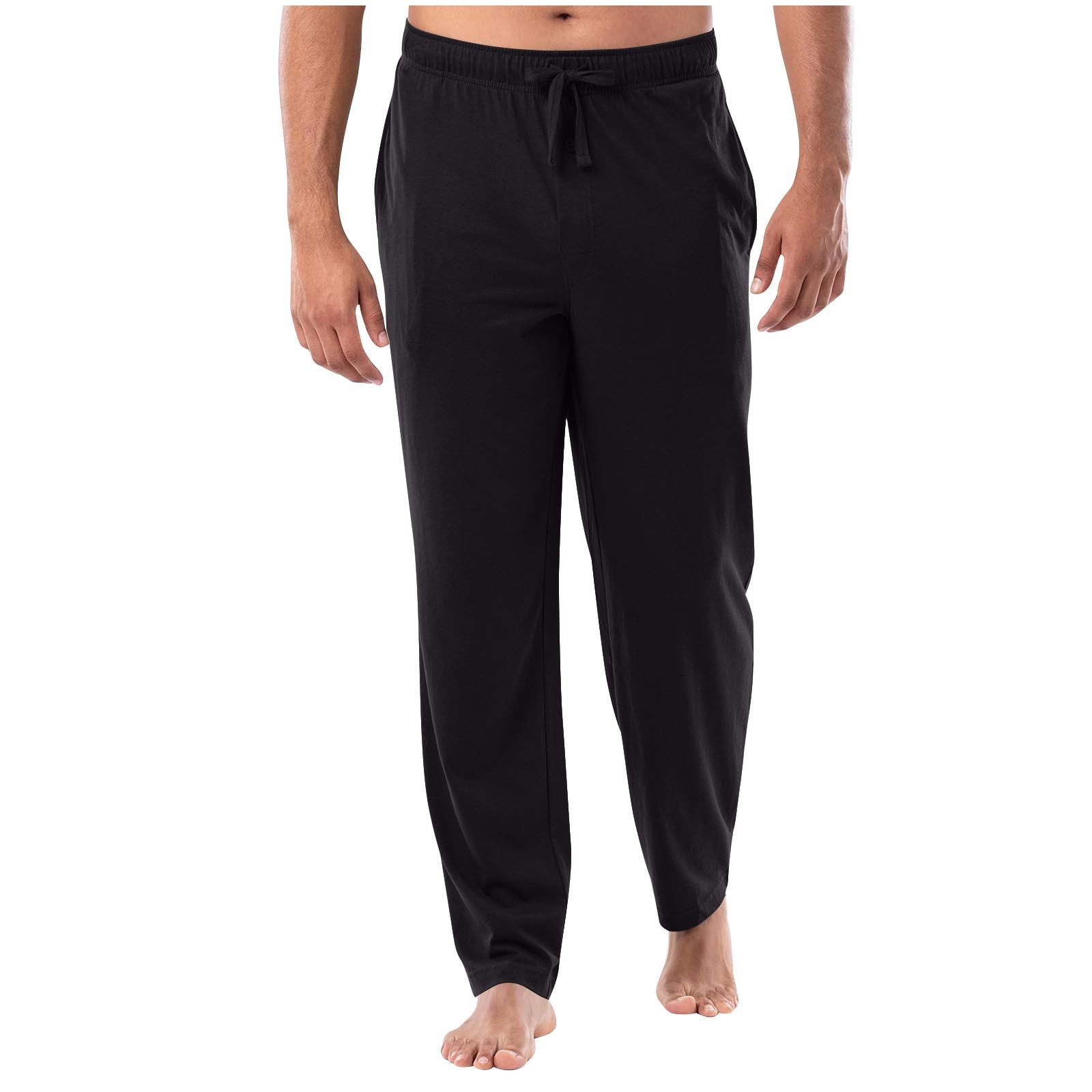 Mgmyaa Men's Lightweight Pajama Pants Soft Lounge Sleep Joggers Adjustable Drawstring & Pockets All-Season Sleepwear
