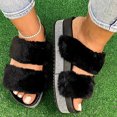 thumbnail image 1 of LSLJS Femmes Dames Mode Décontractée Plateformes Pantoufles en Cristal Chaussures à Enfiler, Pantoufles pour Femmes, 1 of 6