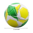 thumbnail image 3 of VONKY Teamwork Meets Fun Portable Soccer Ball For Competitive Play Durable PVC Football Goal Soccer Balls Ball Soccer green No.5 1Set, 3 of 6