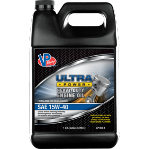 VP Racing Oil VP5915404 ULTRA POWER; SAE 15W-40; Synthetic Blend; 1 Quart Bottle; Single