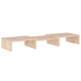 thumbnail image 2 of vidaXL Monitor Stand 60x24x10.5 cm Solid Wood Pine, 2 of 5