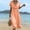 🔥 Orange, variant on Sentmoon Woman Dress Date Night Dress Summer 2026 Short Sleeve V Neck Lace Loose Fit Womens Dresses for Wedding Guest for Lounge and Relax S-3XL