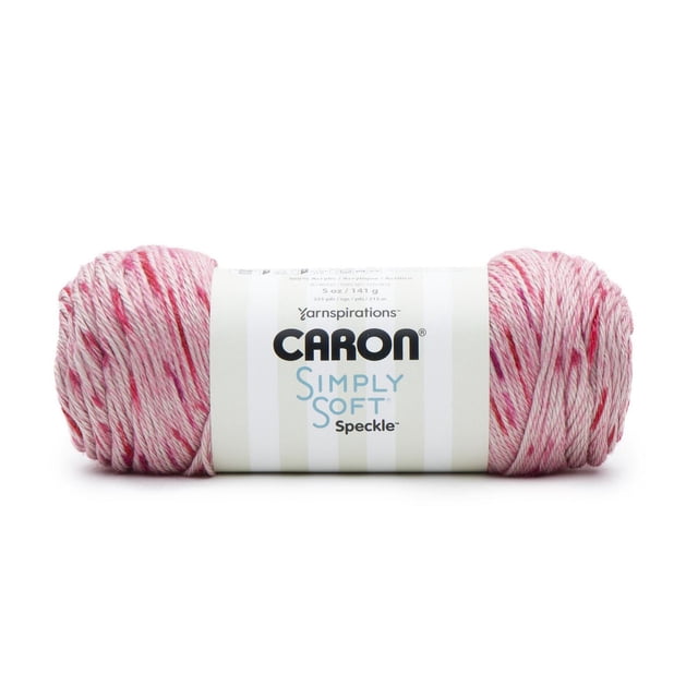 Caron® Fil Simply Soft® Speckle™, Acrylique #4 Moyen, 5oz/141g, 235 Yards