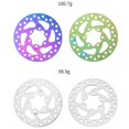 thumbnail image 4 of LEFU pour Disque de Frein de Trottinette Électrique Coloré 140mm 6 Boulons 44MM pour Trottinettes Ninebot F20 F30 F40 Kugoo Acier Inoxydable Résistant à la Rouille Haute Stabilité Installation Facile, 4 of 10